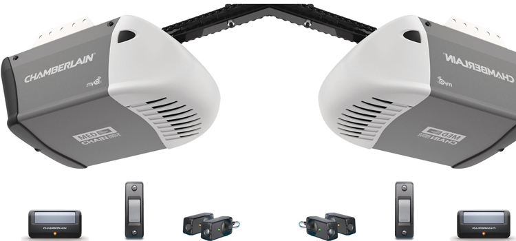 chamberlain garage door openers in Mendota